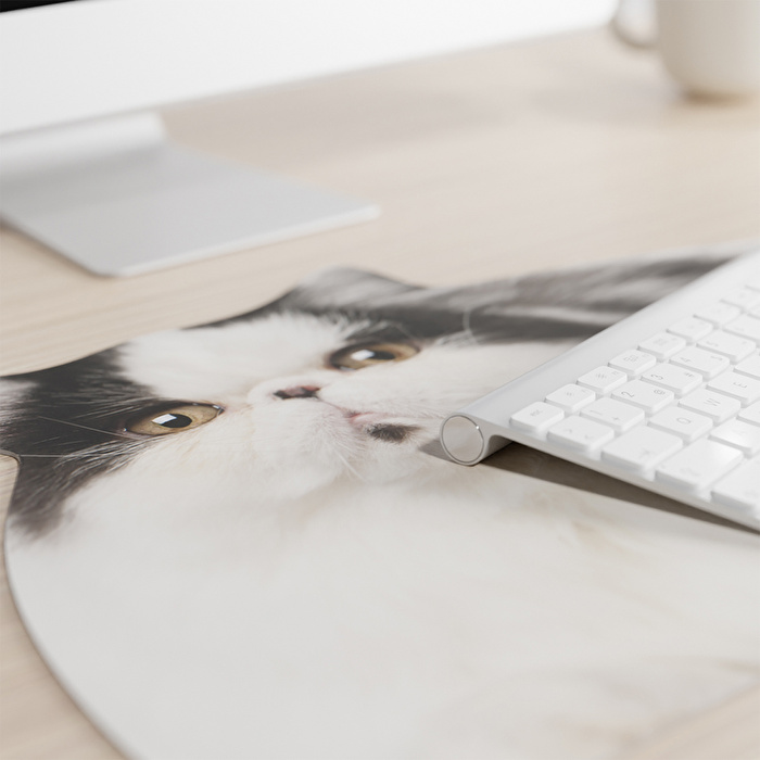 MUSTARD Fat Cat Mousepad