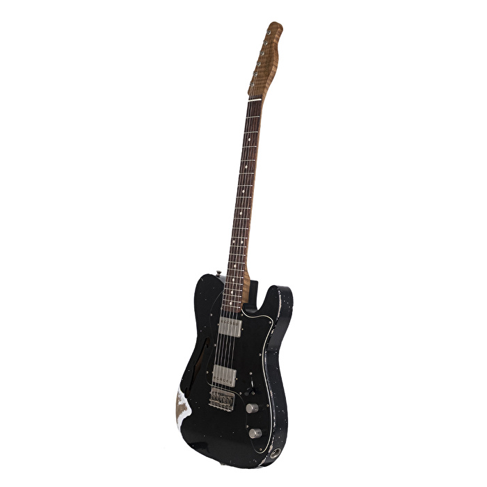 Xotic California Classic XTC-1/3729 Heavy Aging Indian Gülağacı Klavye Black Elektro Gitar
