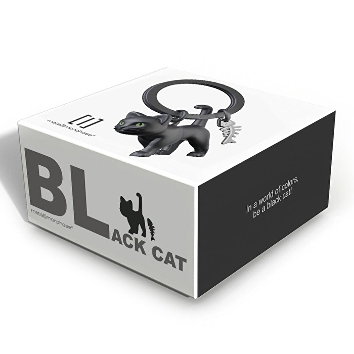 METALMORPHOSE Black Cat Anahtarlık