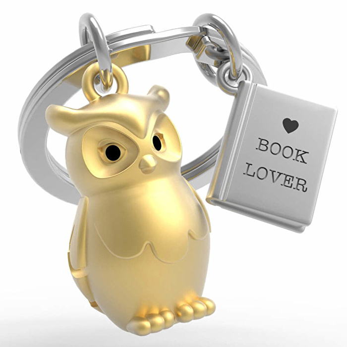 METALMORPHOSE Baykuş Kitap Anahtarlık