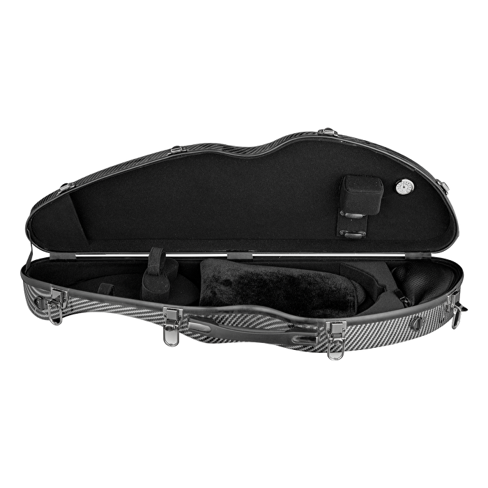 VANETTA VC-MOD500BK 4/4 Carbon Fiber Triangle Keman Taşıma Çantası