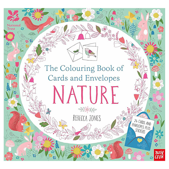 National Trust: The Colouring Book of Cards and Envelopes - Nature