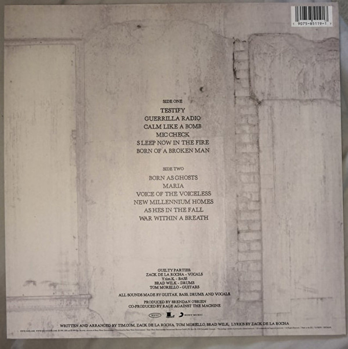 Rage Against The Machine – The Battle Of Los Angeles