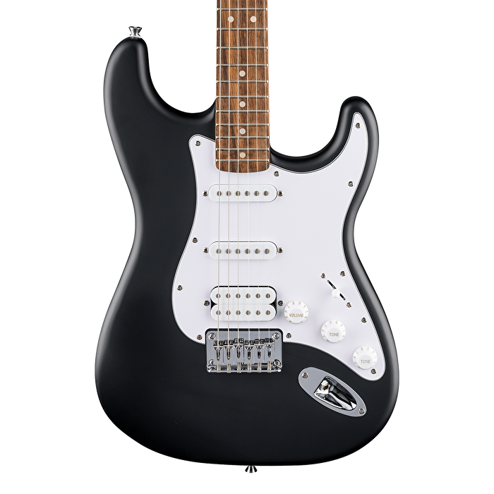 Squier Debut Stratocaster HSS Sabit Köprü Laurel Klavye Black Elektro Gitar