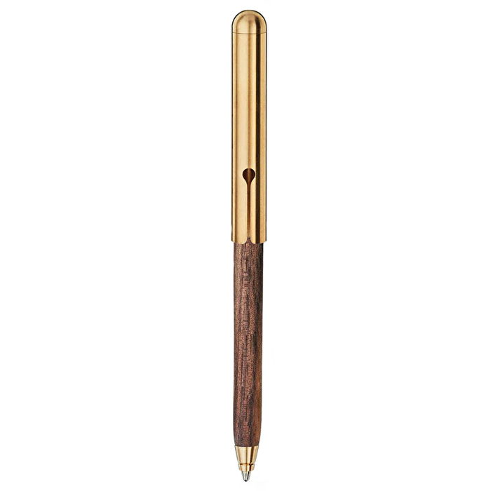 E + M Style Tükenmez Kalem Ahşap Ceviz