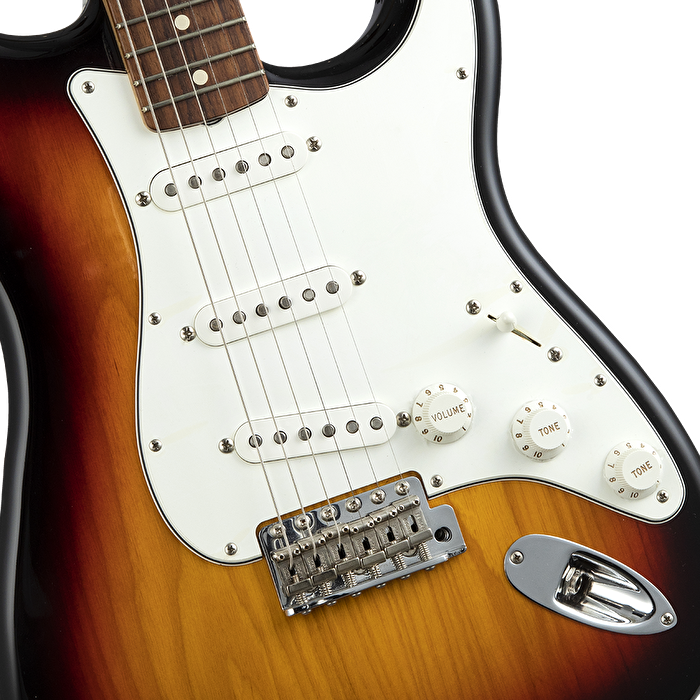 Fender Custom Shop Postmodern NOS Stratocaster Rosewood Klavye 3-Color Sunburst Elektro Gitar