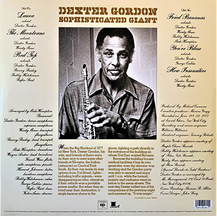 Dexter Gordon – Sophisticated Giant