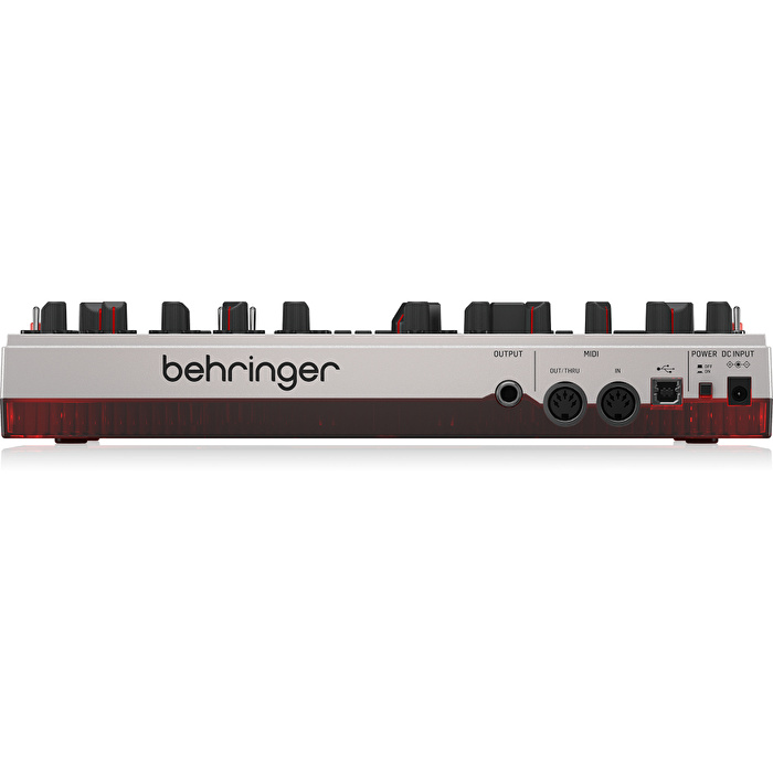 BEHRINGER TD-3-MO-SR VCO, MIDI Kontrollü VCF ve Alt Harmonik Osilatörlü “Modlu Çıkışlı” Analog Bass Line Synthesizer