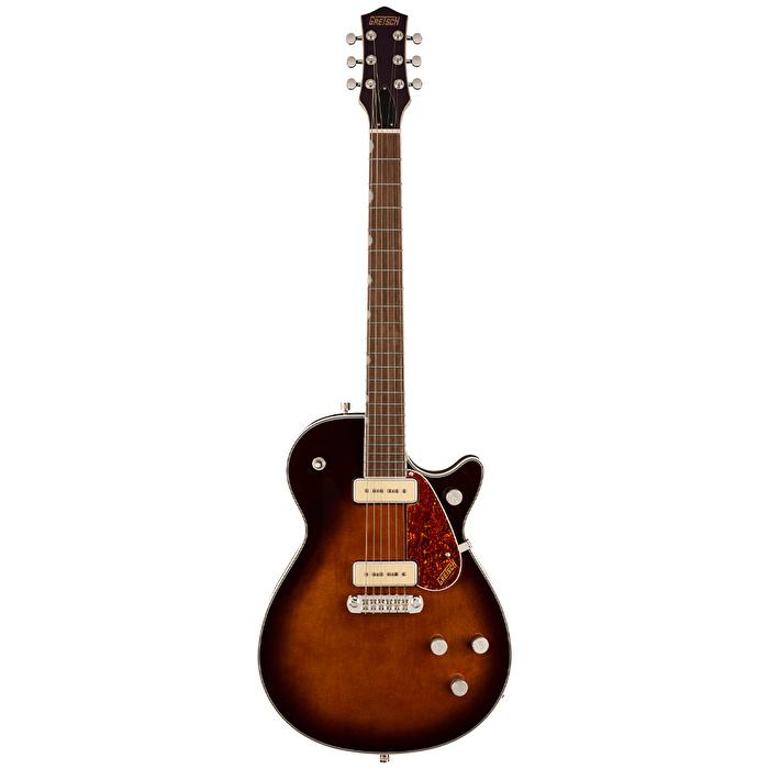 Gretsch G5210-P90 Electromatic Jet Two 90 Singlecut Wraparound Laurel Klavye Single Barrel Burst Elektro Gitar