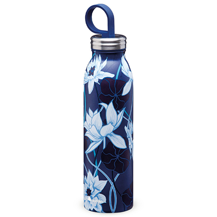 ALADDIN X Naito 0.55L Chilled Thermavac™ Stainless Steel Lotus Navy Çelik Su Termosu