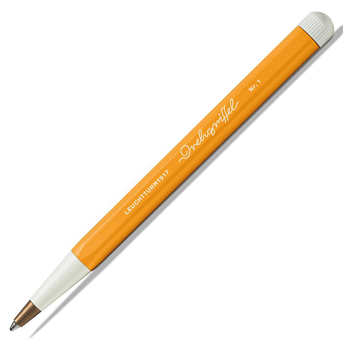 LEUCHTTURM Drehgriffel, Kraliyet Mavisi Mürekkepli Tükenmez Kalem, Gündoğumu Sarı
