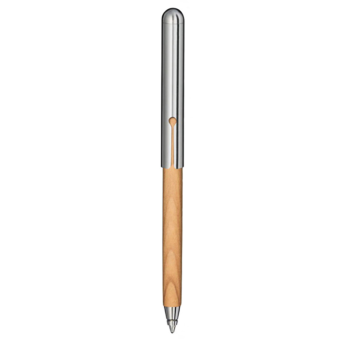 E + M Style Tükenmez Kalem Ahşap Kiraz