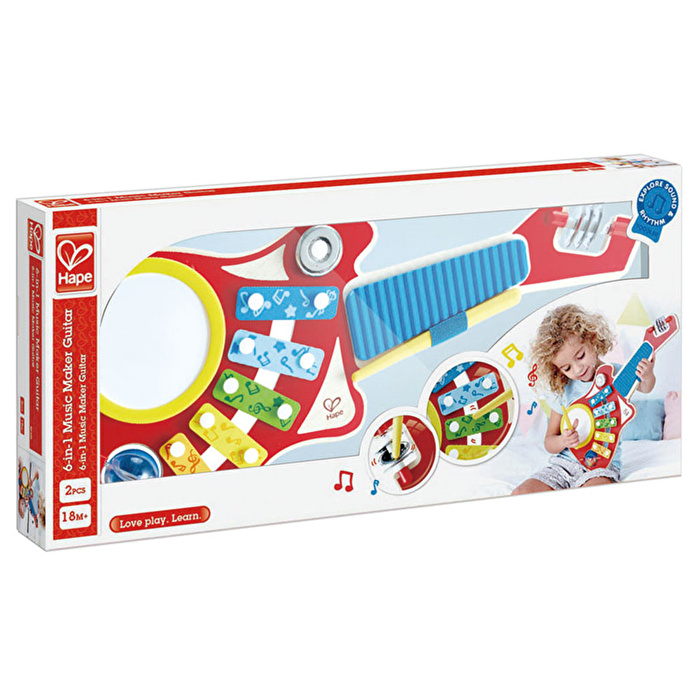 HAPE 6in1 Oyuncak Müzik Aleti