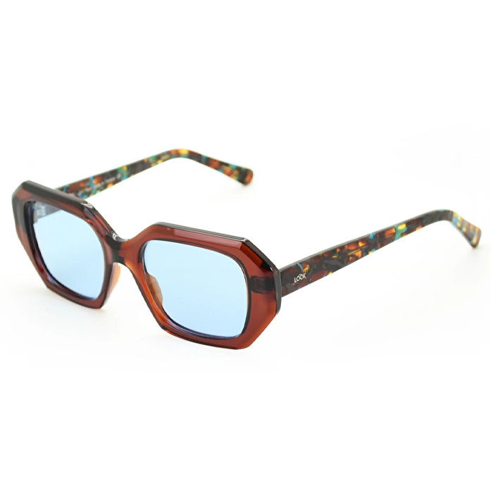 LOOKlight Salvia Jelly Brown Multicolor L Blue Gözlük
