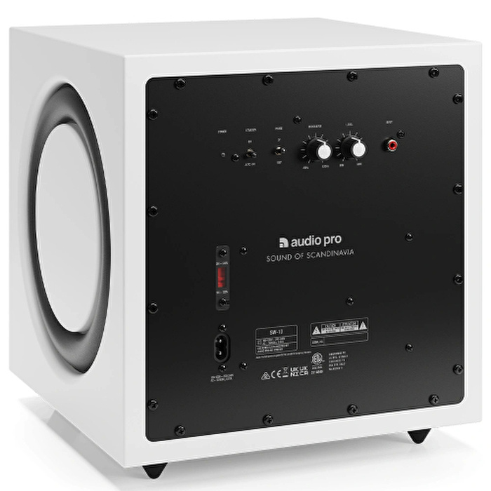 AUDIO PRO A38+SW-10 Beyaz 2+1 Aktif Multiroom Akıllı Ev Hoparlörü Seti
