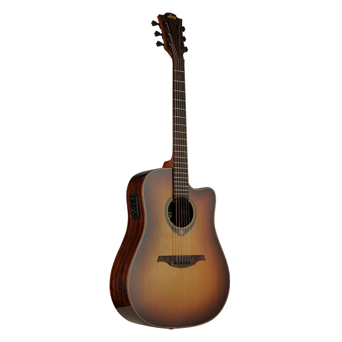 LAG GLA T118DCE-BRS Dreadnought Cutaway Elektro Akustik Gitar