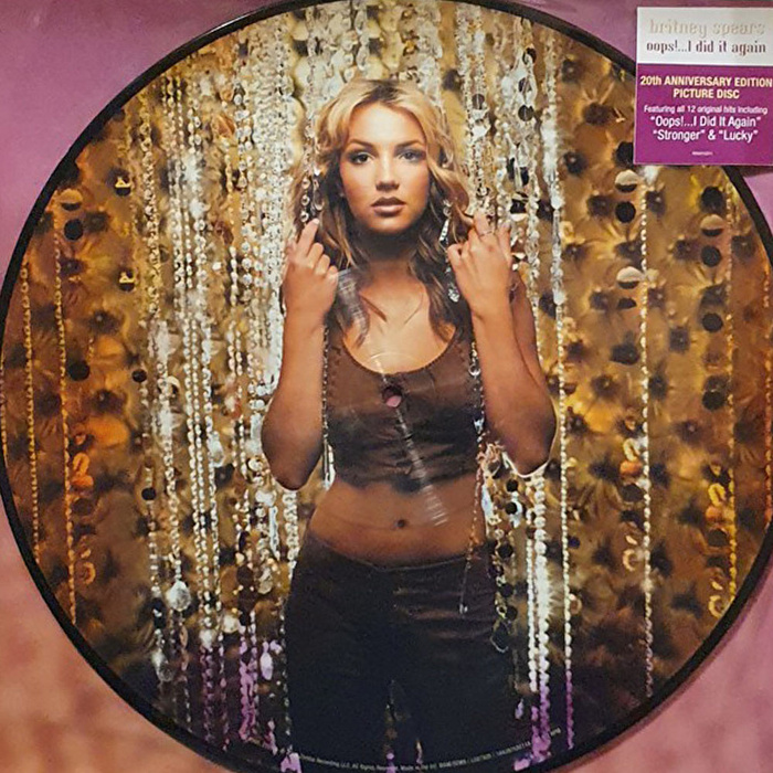 Britney Spears – Oops!...I Did It Again (20th Anniversary Edition, Picture Disc)
