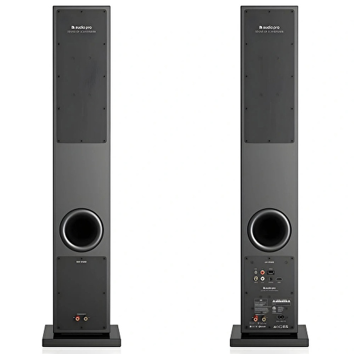 AUDIO PRO A38+SW-10 Siyah 2+1 Aktif Multiroom Akıllı Ev Hoparlörü Seti