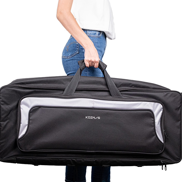 KOZMOS KBAG-1161 Siyah-Gri Klavye Kılıfı