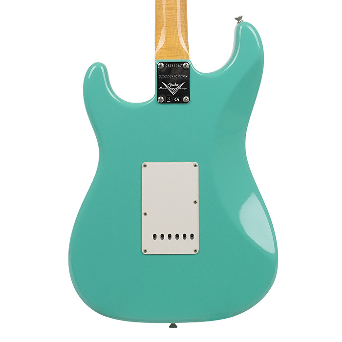 Fender Custom Shop LE 2020 1963 Stratocaster NOS AA Flame Neck Gülağacı Klavye Sea Foam Green Elektro Gitar