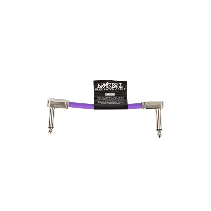 ERNIE BALL P06446 Flex Patch 3in- Cable -Purple