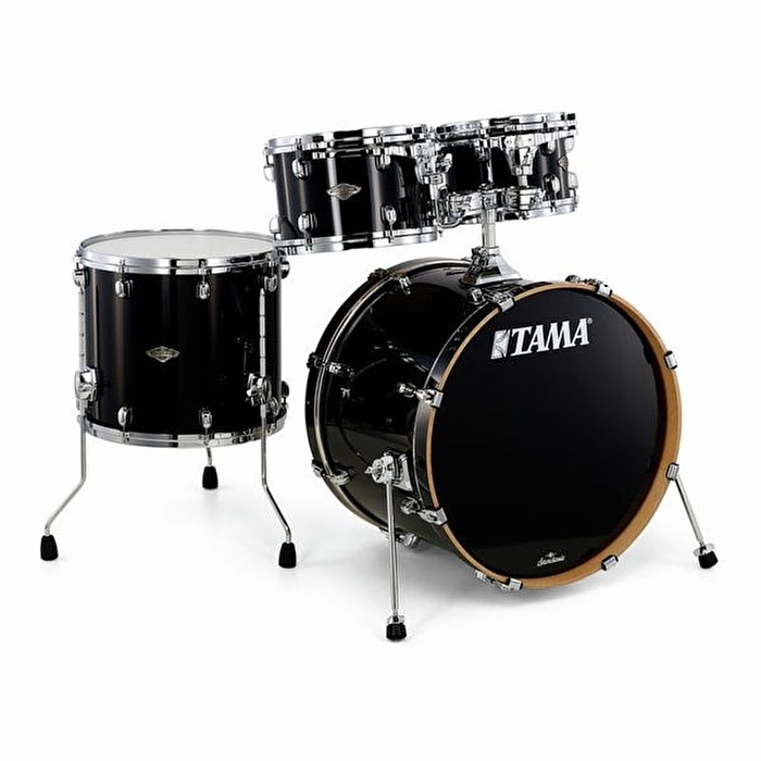 TAMA MBS42S-PBK Starclassic Performer Piano Black 4 Parça (22B/10T/12T/16F) Akustik Davul Seti
