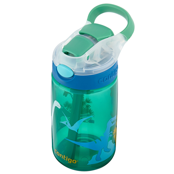 CONTIGO Gizmo Flip Jungle Green Dino 420 ml Çocuk Matarası