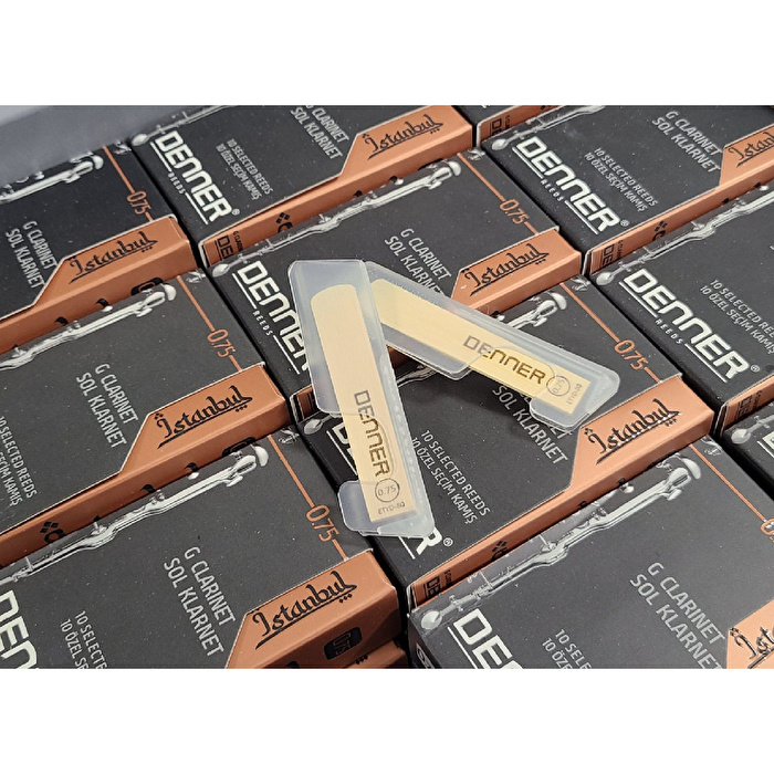 DENNER K150 İstanbul Serisi 1.5 Numara Klarnet Kamışı - 10'lu kutu