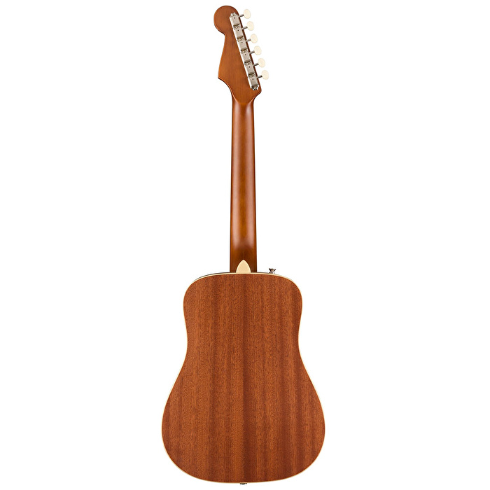 Fender Redondo Mini Ceviz Klavye w Bag Sunburst Akustik Gitar