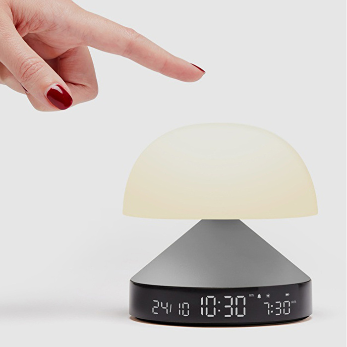 LEXON Mina Sunrise Alarm Saatli Gün Işığı Simulatörü & Aydınlatma Alüminyum