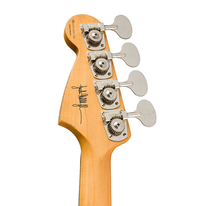 Fender Justin Mendal-Johnsen Road Worn Mustang Gülağacı Klavye Faded Daphne Blue Bass Gitar