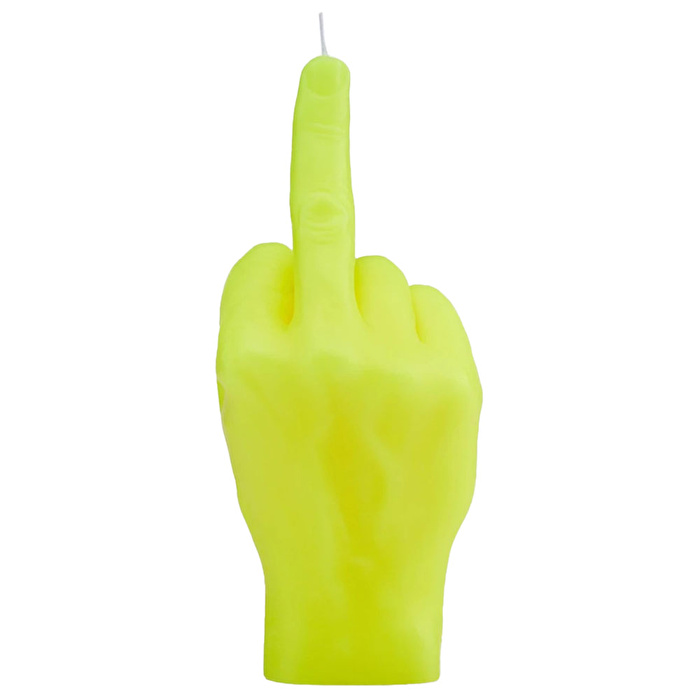 CANDLE HAND F*ck You Mum Neon Sarı