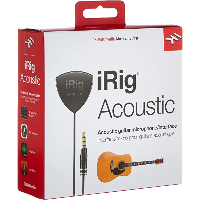IK Multimedia iRig Acoustic Akustik Gitar Ses Kartı(iOS)