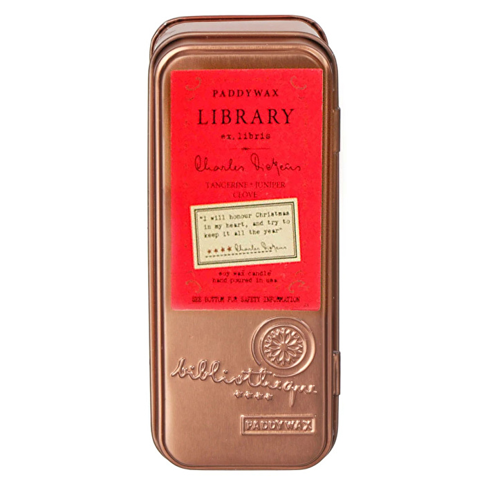 PADDYWAX Library Metal Kutu Mum Charles Dickens 56 gr