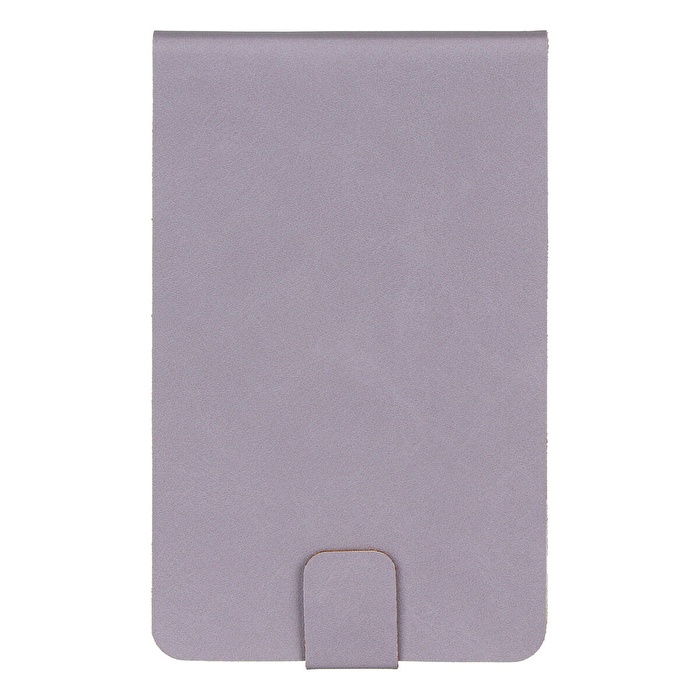 DESIGNWORKS INK Leatherette Notepad - Dusty Lilac 13.5x8.2 cm