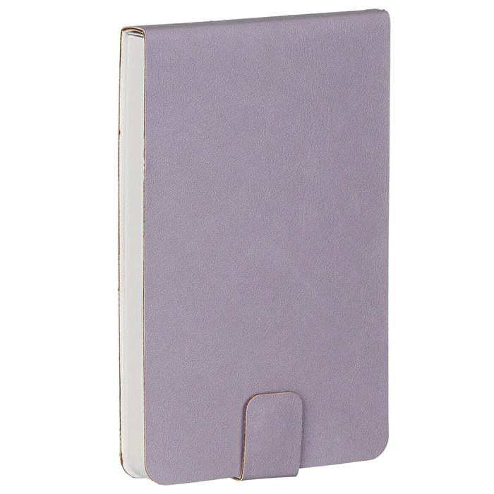 DESIGNWORKS INK Leatherette Notepad - Dusty Lilac 13.5x8.2 cm