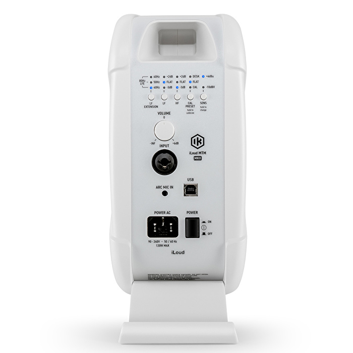 IK Multimedia IP-ILOUD-MTMWMKII2X-IN iLoud MTM MKII Pair Beyaz Stüdyo Monitör Seti Çift (ARC Mikrofonu Dahil)