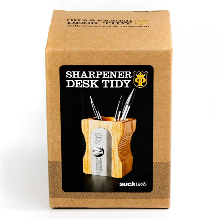 SUCK UK Kalemtıraş Kalemlik - Açık Kahve