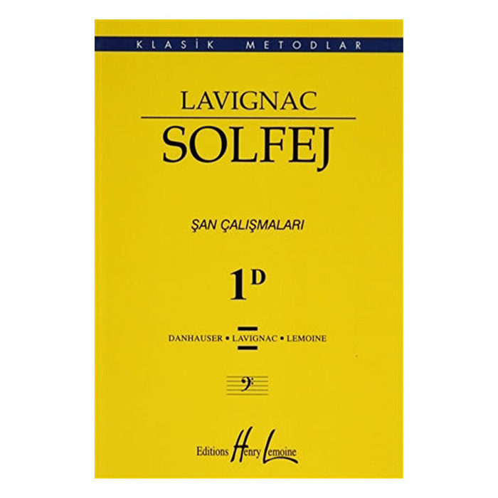 Lavignac Solfej 1D Küçük Boy
