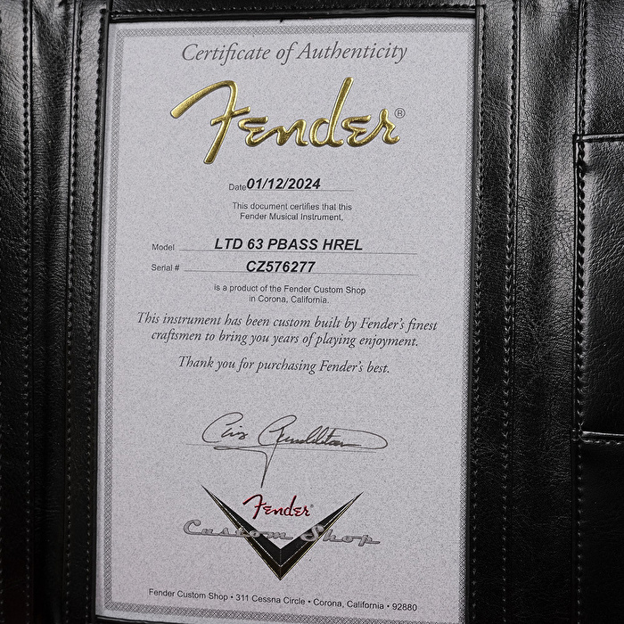 Fender Custom Shop Limited Edition 1963 Precision Bass Heavy Relic Faded Aged 3-Color Sunburst Bas Gitar