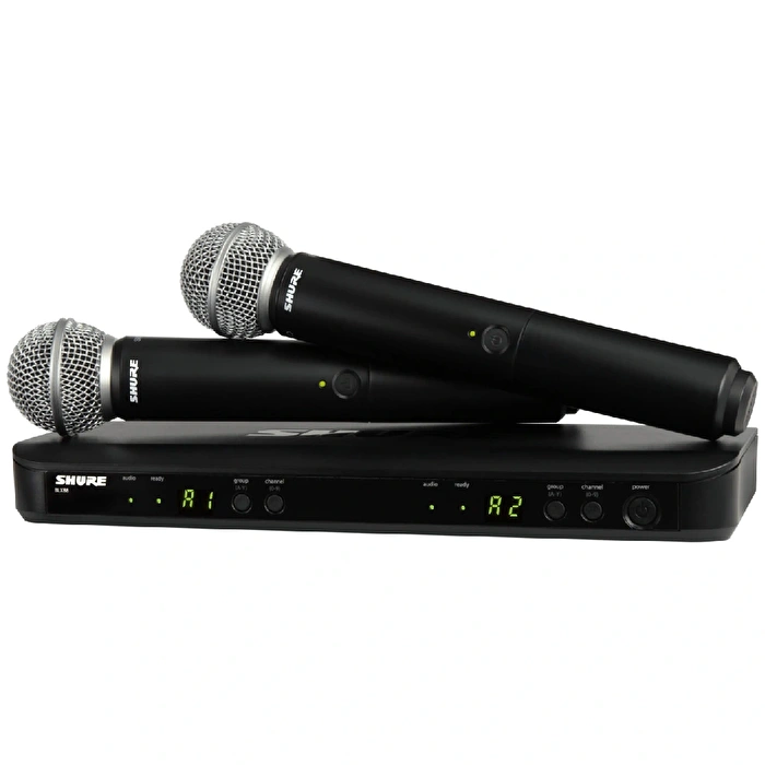 Shure BLX288E/SM58-M17 Telsiz Mikrofon