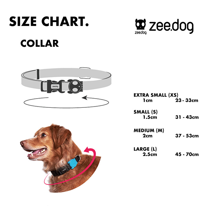 ZEE.DOG Nox Sidus Boyun Tasması - M Beden
