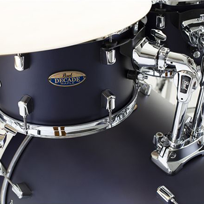 PEARL DMP905/C207 Decade Maple Ultramarine Velvet 5 Parça (20B/10T/12T/14F/14S) Aksamlı Akustik Davul Seti