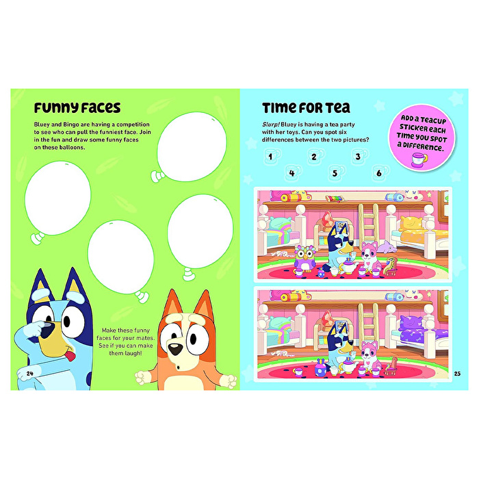 Bluey: Meet Bluey! Sticker Activity Book