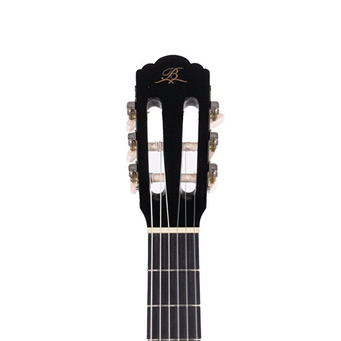 Barcelona LC 3900 CEQ BK Elektro Klasik Gitar