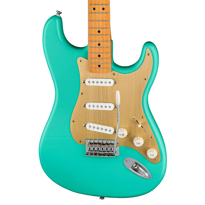 Squier 40th Anniversary Stratocaster Vintage Edition Akçaağaç Klavye Yeşil Elektro Gitar