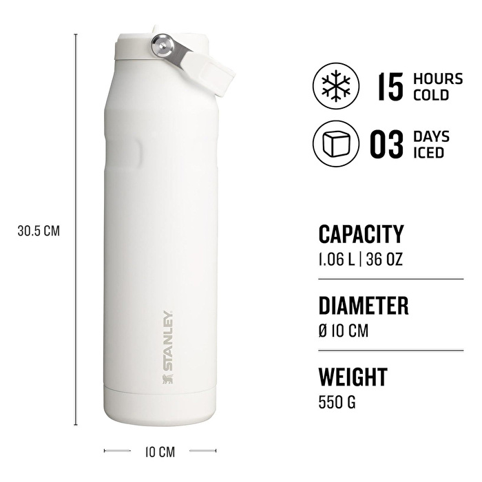 STANLEY  The IceFlow™ Bote Flip Straw 2.0 1.06L / 36oz Frost