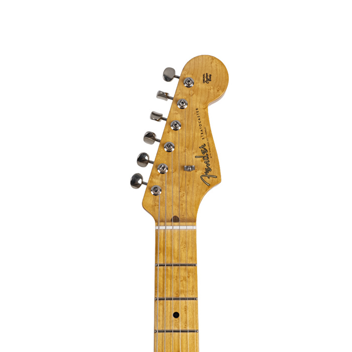 Fender Custom Shop Limited Edition 1959 Stratocaster Akçaağaç Klavye NOS Sherwood Green Metallic Elektro Gitar