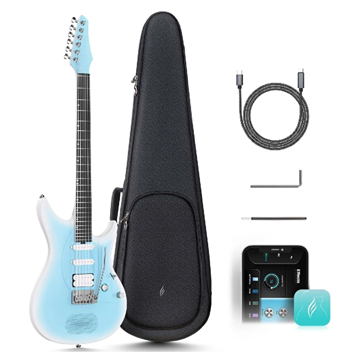 Enya INSPIRE/LIGHTBLUE Elektro Gitar