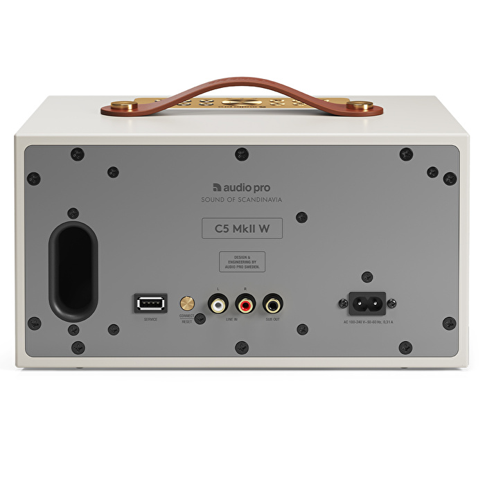 Audio Pro C5 MkII W Classic Dune Multiroom Akıllı Ev Hoparlörü